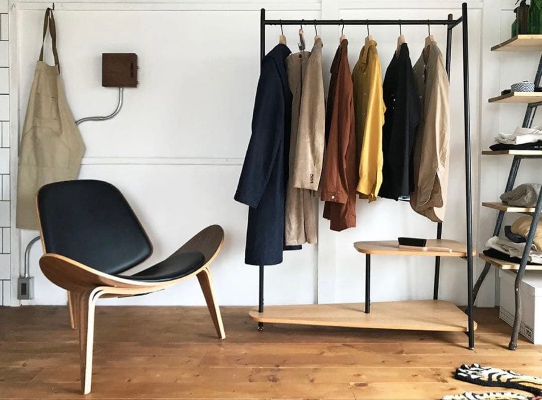 【美品】【FLYMEe】スリーレッグハンガーラック