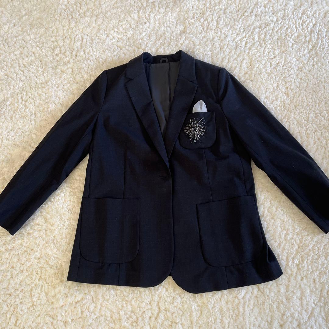 ブルネロクチネリグレー テーラードジャケット 44