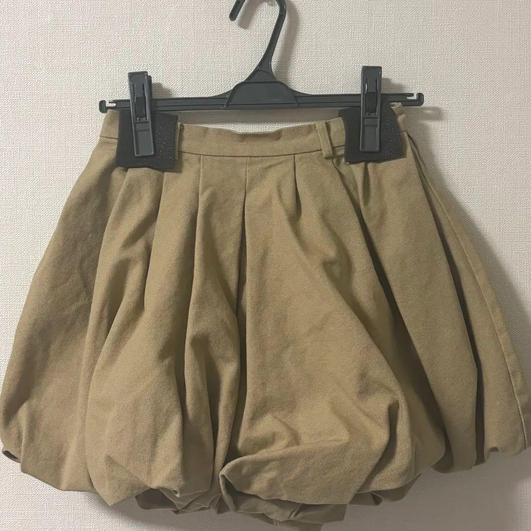 SNIDEL バルーンミニスコート