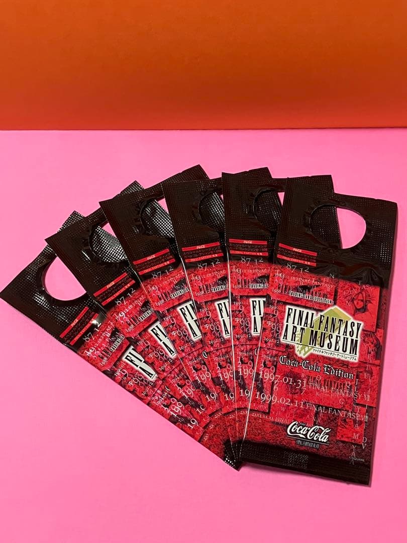 ファイナルファンタジー　アートミュージアム　コカコーラエディション　6枚
