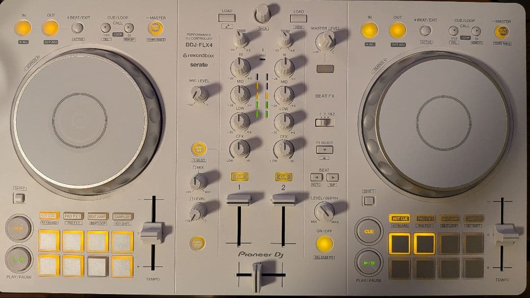Pioneer DDJ-FLX4-W 白 美品