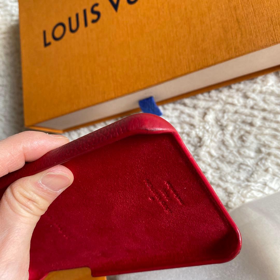 ルイヴィトン　バンパー　赤　iPhone 11Pro Max