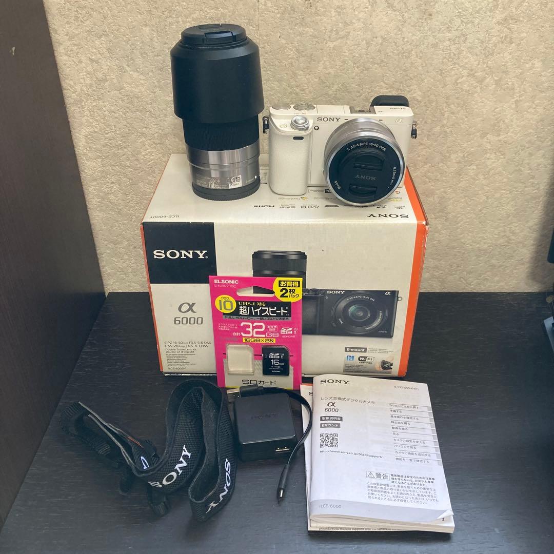 α6000 ダブルズームレンズキット ILCE-6000Y