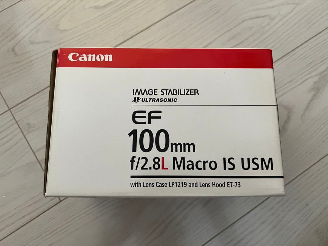 美品　CANON EF100mm F2.8L Macro IS USM