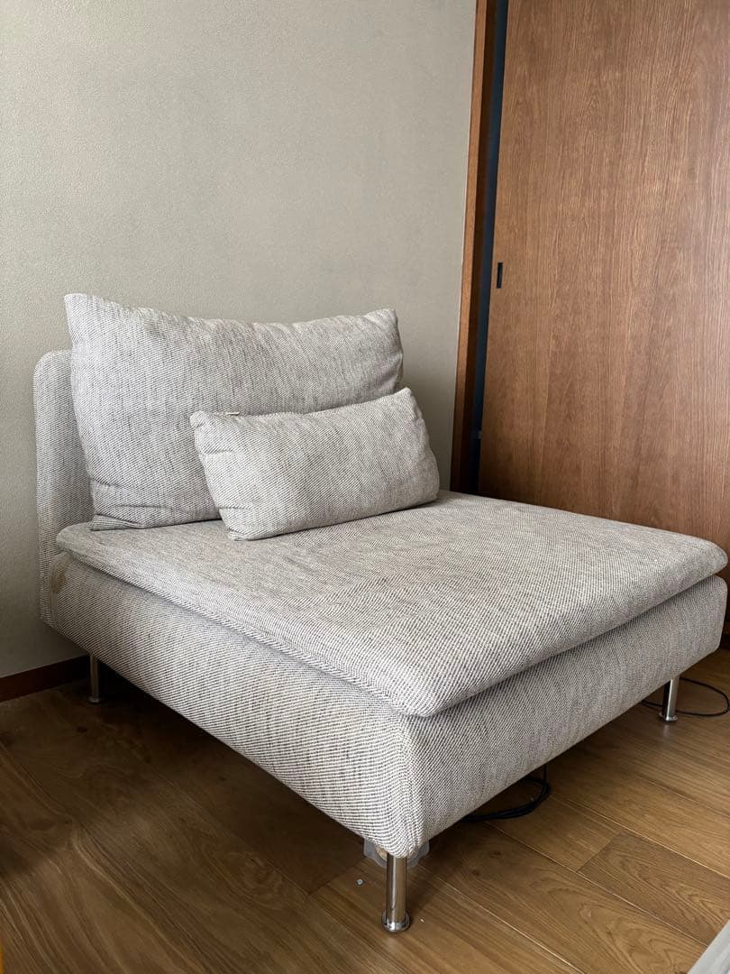 ソーデルハムン 1人掛けソファセクション ヴィーアルプ グレー