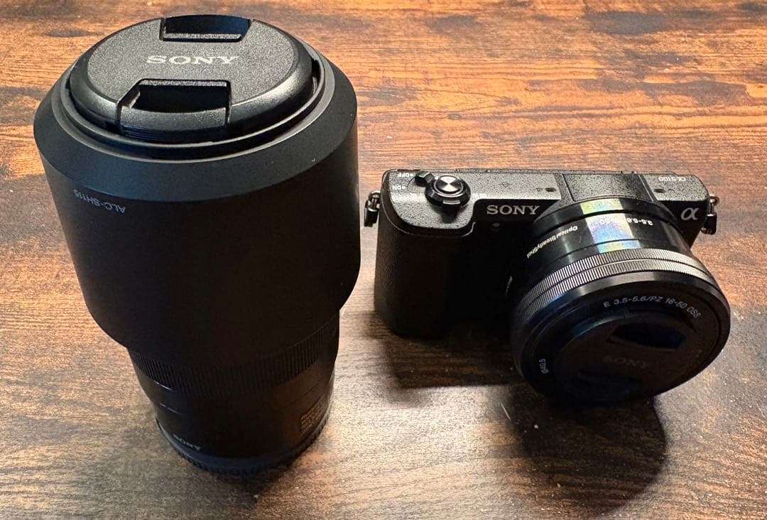 SONY α ミラーレスカメラ 本体＋標準レンズ＋望遠レンズ