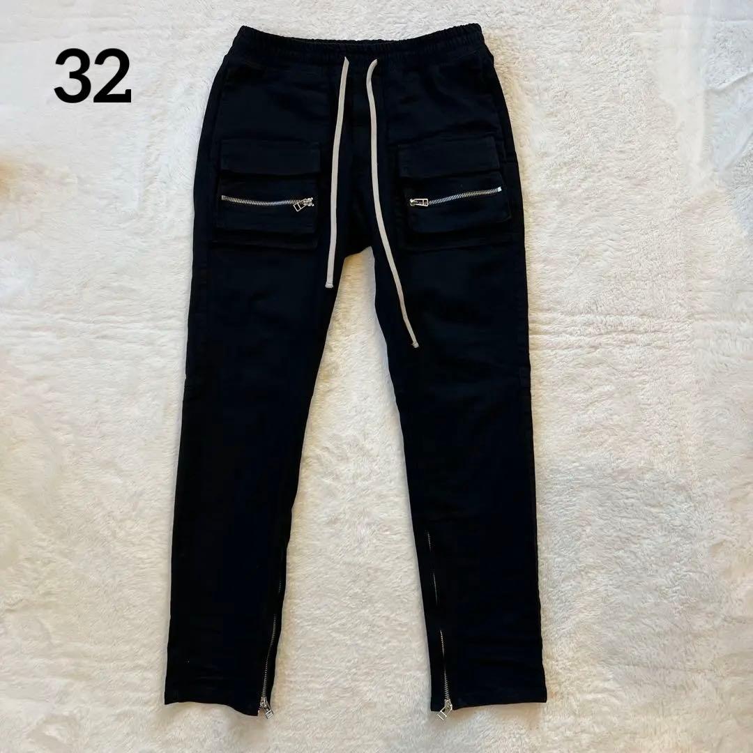 【美品】DANKE SCHÖN ダンケシェーン 23AW カーゴ L 裾ジップ