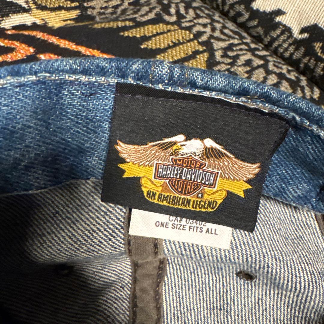 D*n様 古着好き必見HARLEY-DAVIDSON デニムキャップ