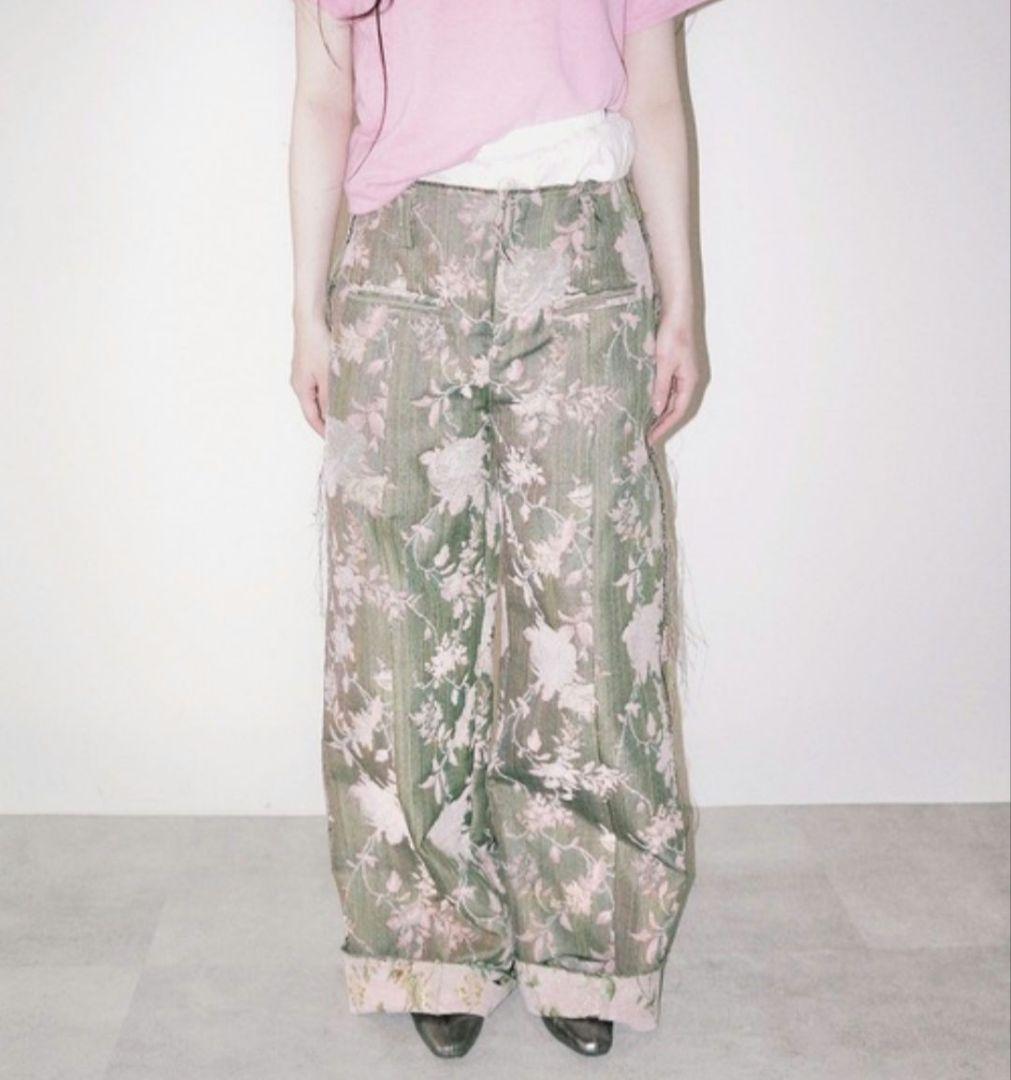 パンツ igi INSIDE OUT JACQUARD PANTS