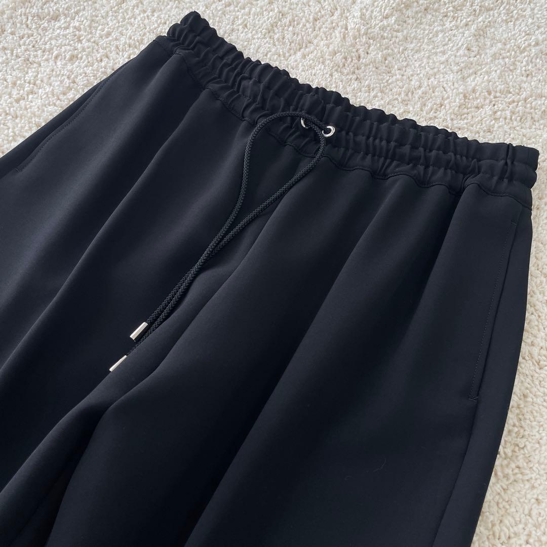 タグ付き美品♡ ボーダーズアットバルコニー カーゴパンツ ブラック ゴム 38