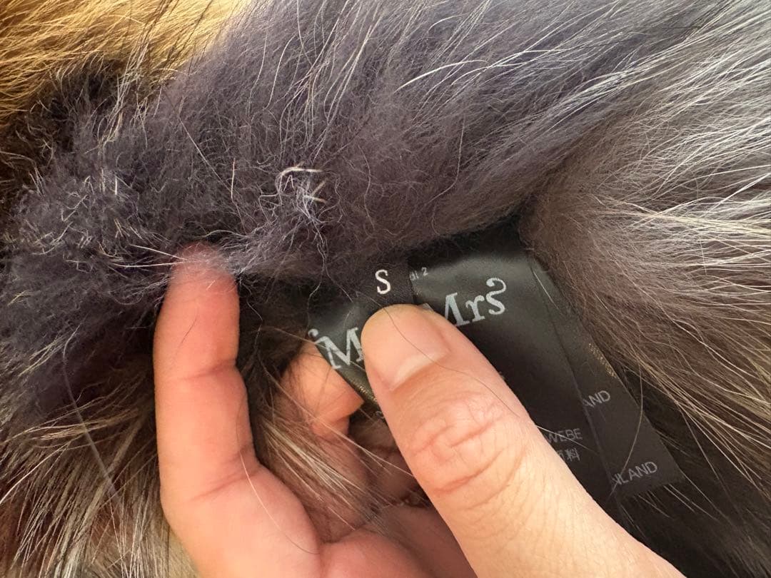 フォックスファー　モッズコート