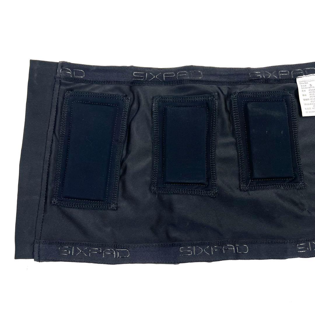 【美品】シックスパッド パワースーツライト コアベルト Sサイズ