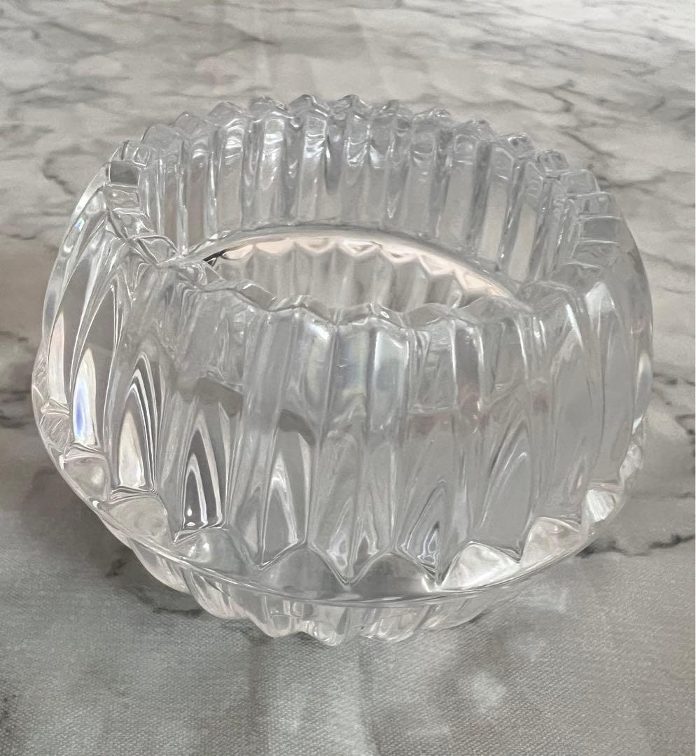 バカラ　ミルニュイ　キャンドルホルダー