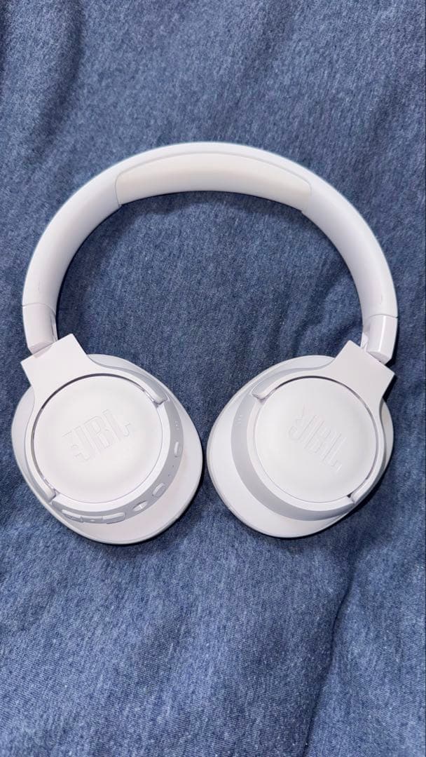 【ほぼ未使用】JBL TUNE 770NC ワイヤレスヘッドホン ホワイト