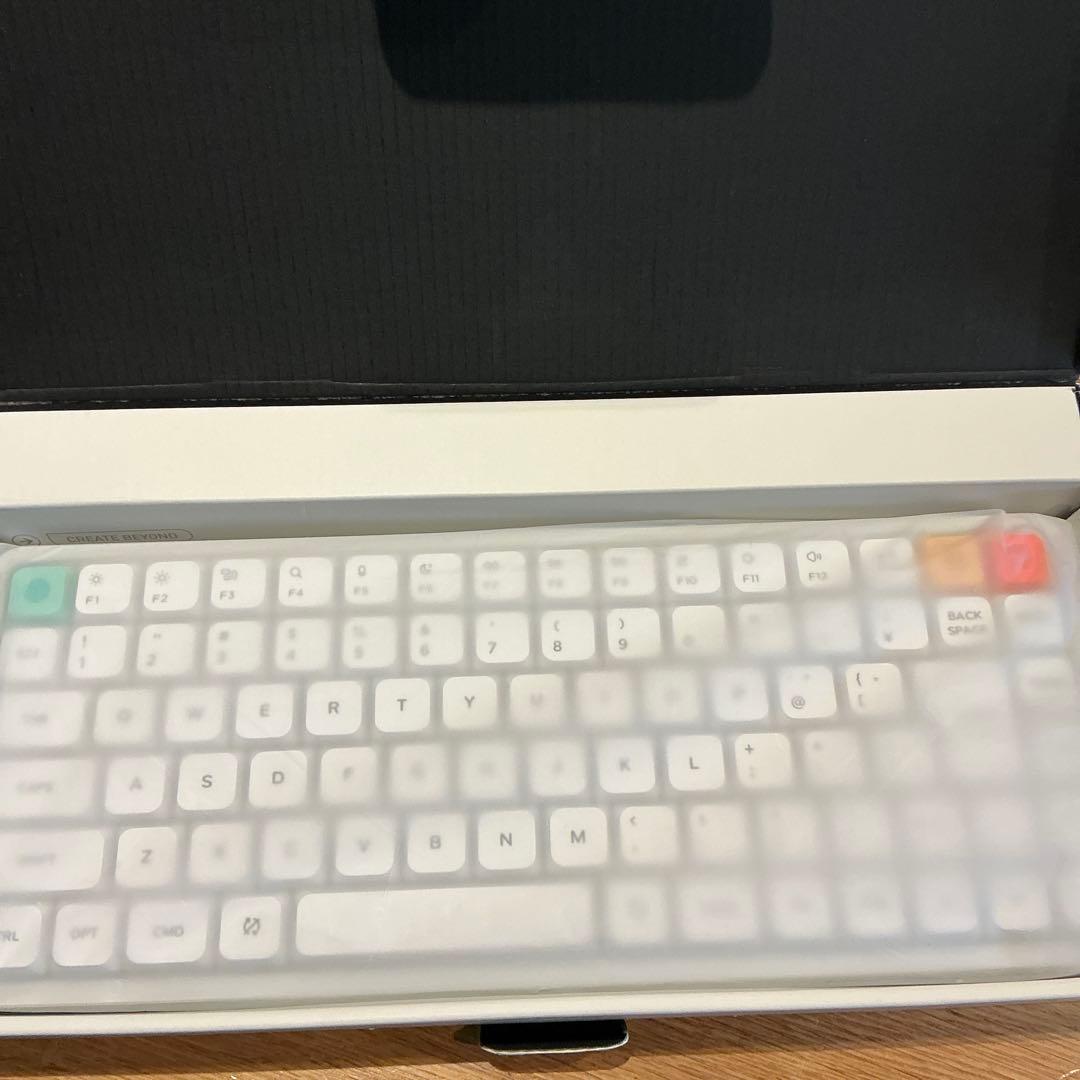 Nuphy Air75 V3 白 JIS 日本語配列 Blush nano軸