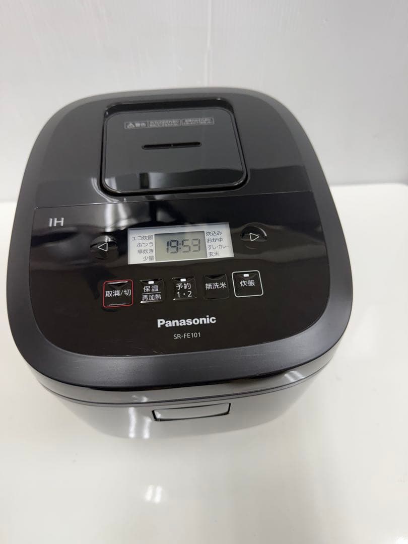 Panasonic IH 炊飯器 SR-FE101 ブラック 2024年製