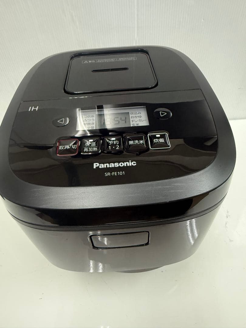 Panasonic IH 炊飯器 SR-FE101 ブラック 2024年製