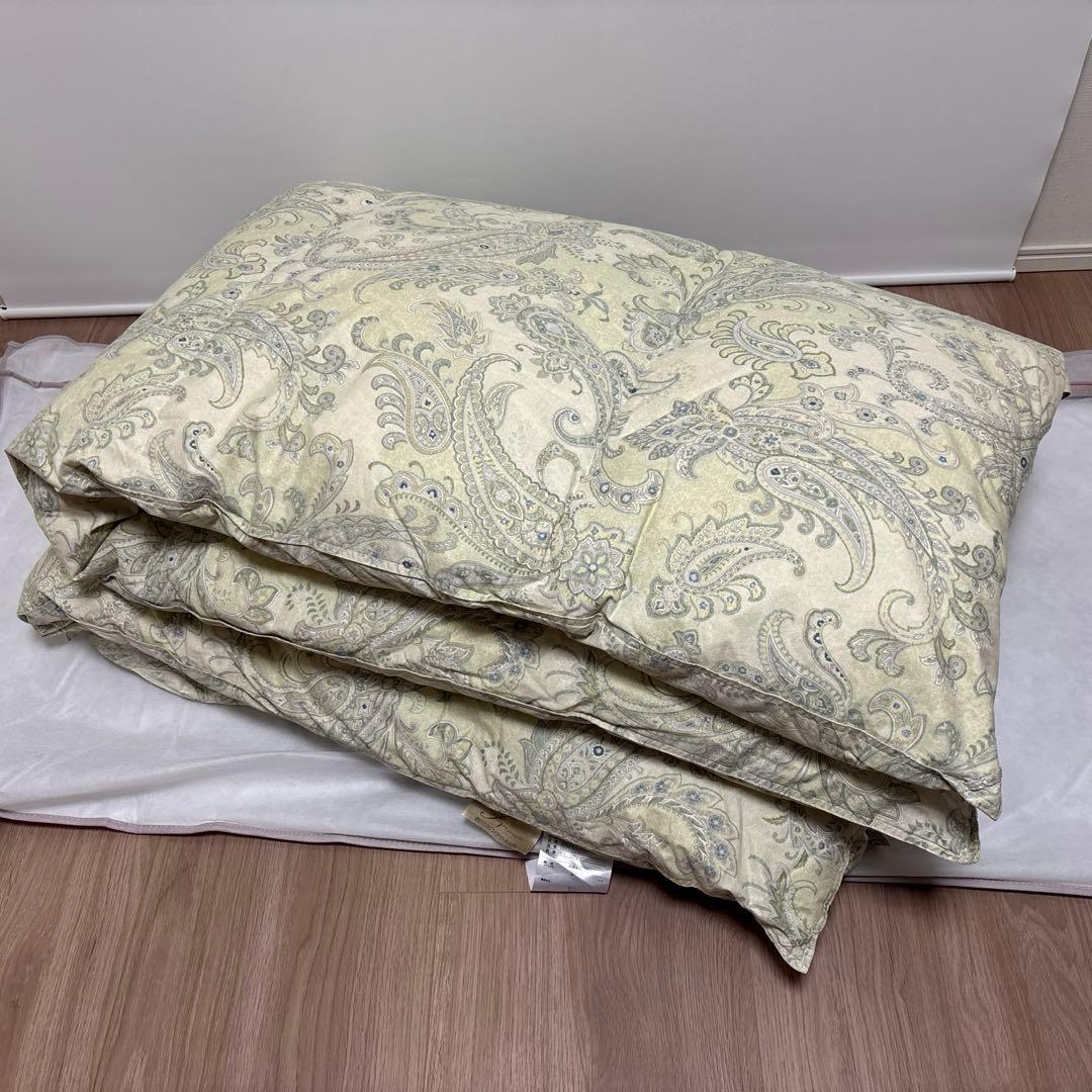 羽毛掛け布団 シングル150x210cm ダウン85%フェザー15%