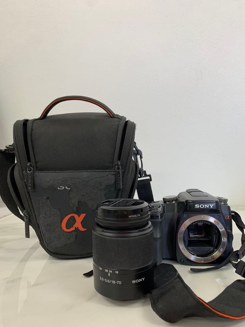 ＋【ジャンク】SONY ソニー α100 デジタル一眼レフカメラ
