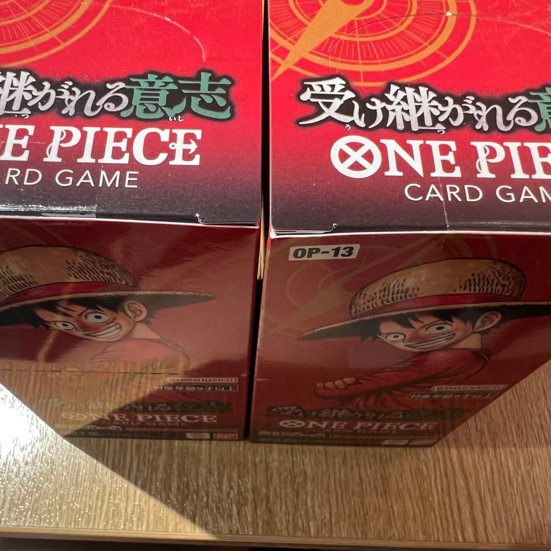 ワンピースカードゲーム 受け継がれる意志 2BOX