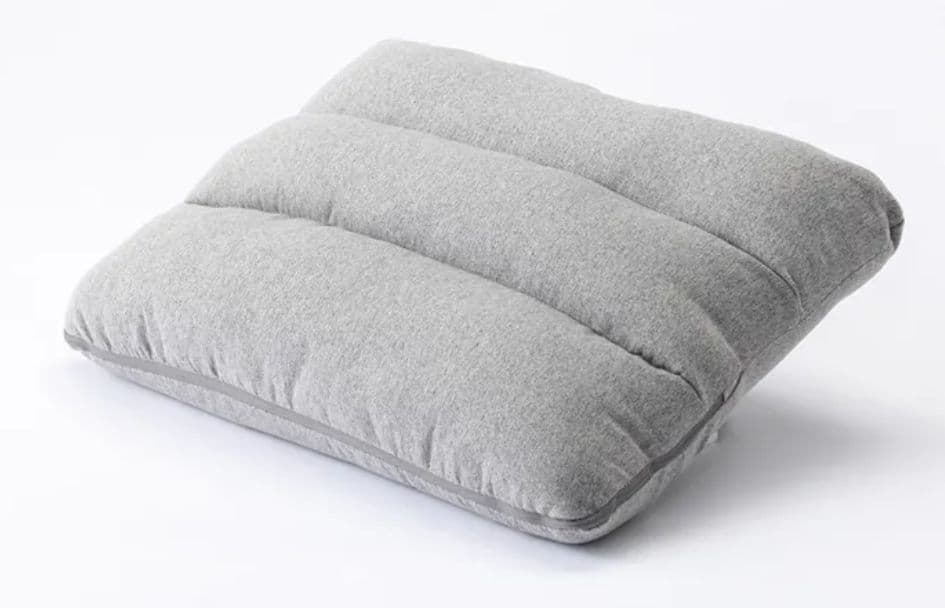 CAINZ 枕にもなる背もたれイス Lepoco グレー 2個セット