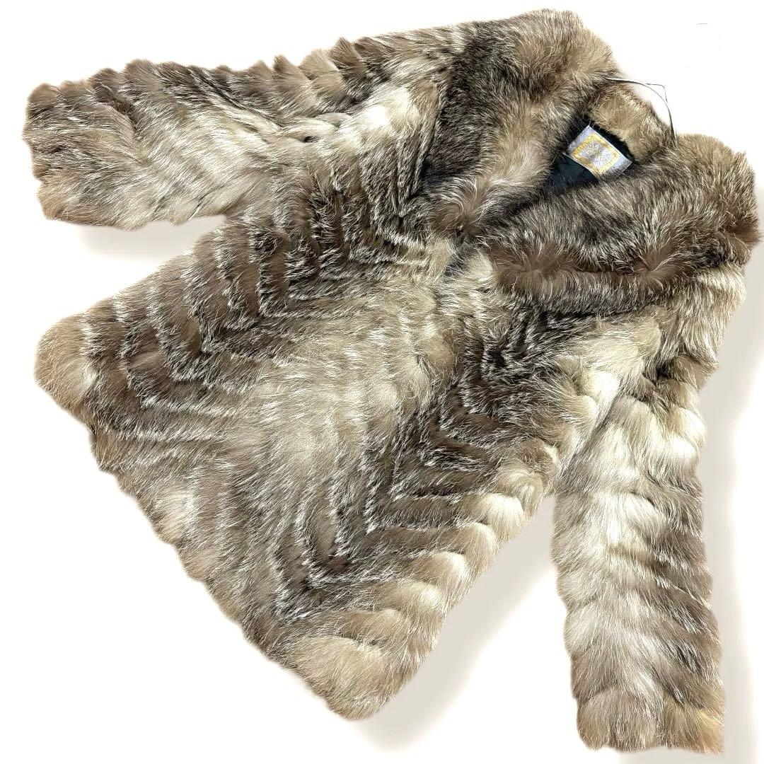 サガフォックス/金タグ/リアルファーコート/ジョセフィーヌ