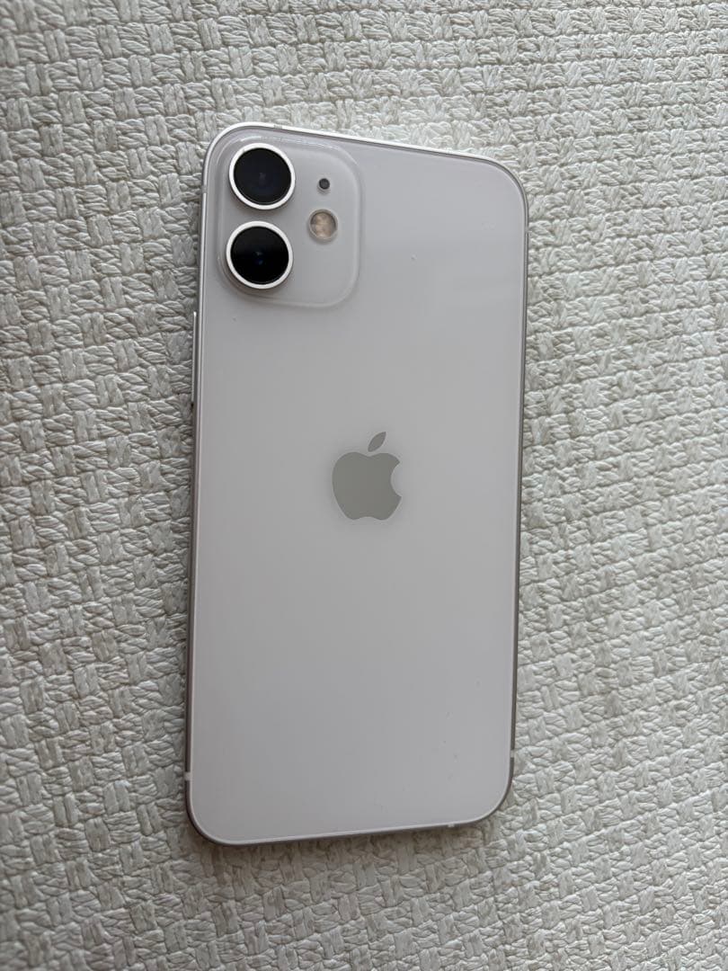 【ジャンク品】iPhone 12mini 128GB ホワイト 本体箱付き