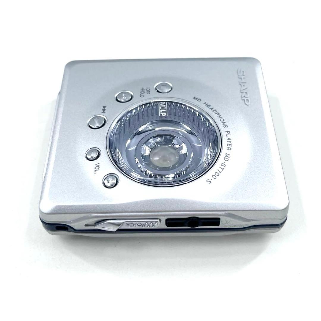 SHARP MD-ST700-S MDプレーヤー USB給電 再生OK