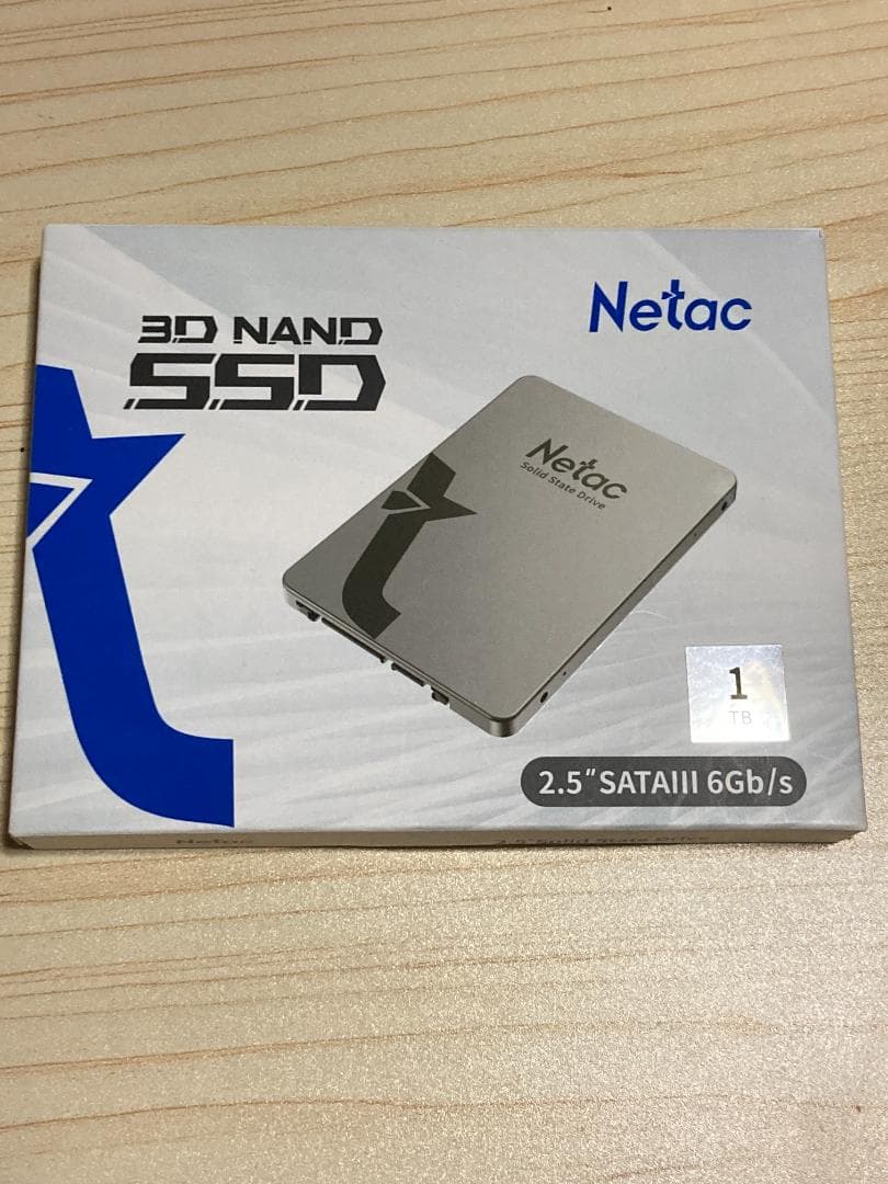 Netac N530S 1TB SSD 2.5インチ SATA 使用時間僅か