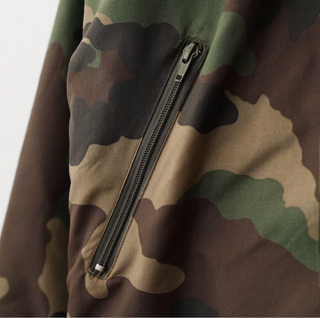 【美品】90s フランス軍　CCEカモ 裏ボア・ナイロンジャケット