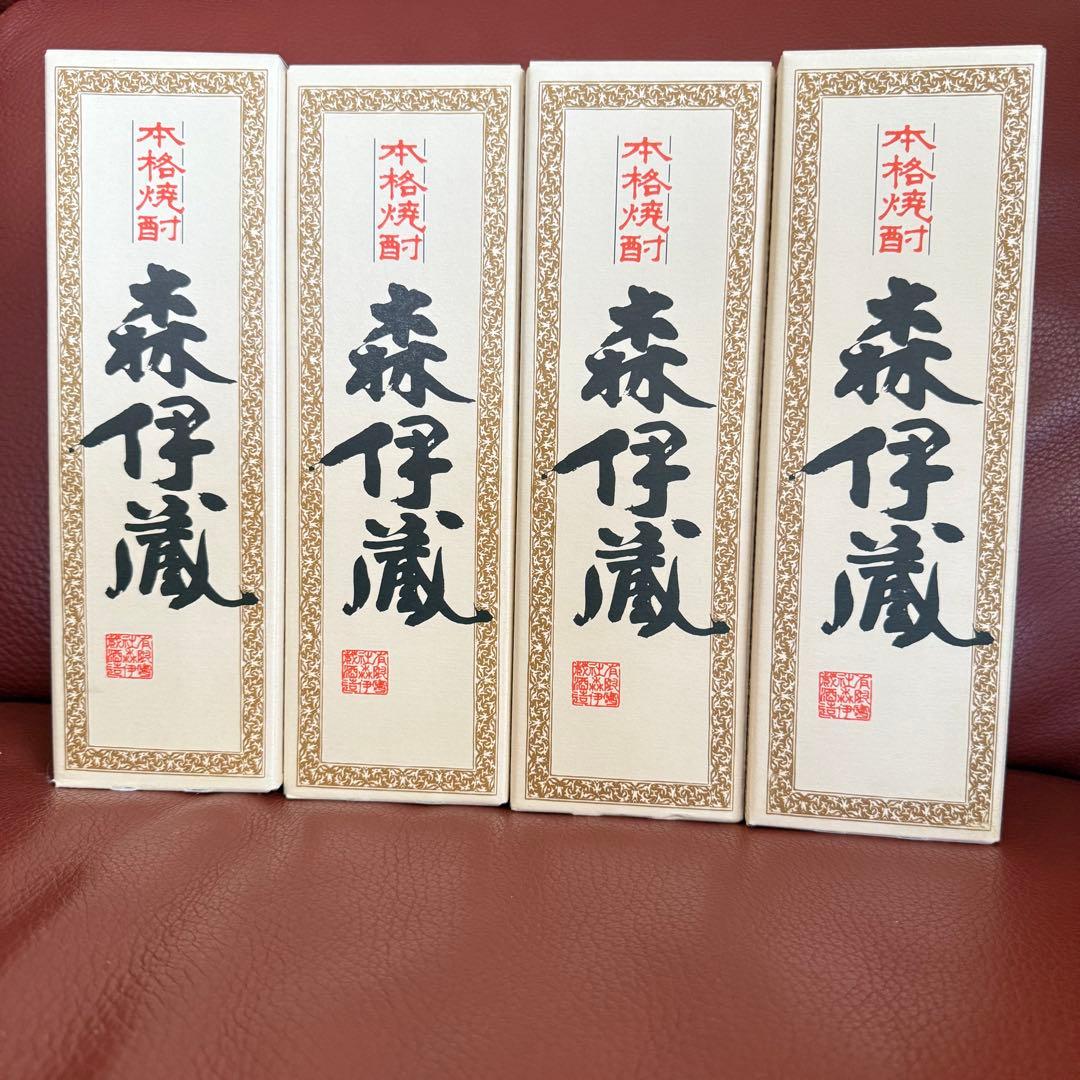 森伊蔵720ml 4本セット/2025年７月購入