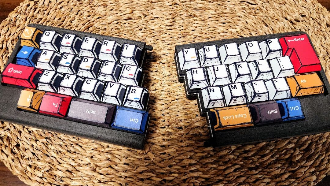 Maglit40 分割型キーボード 本体 フルセット