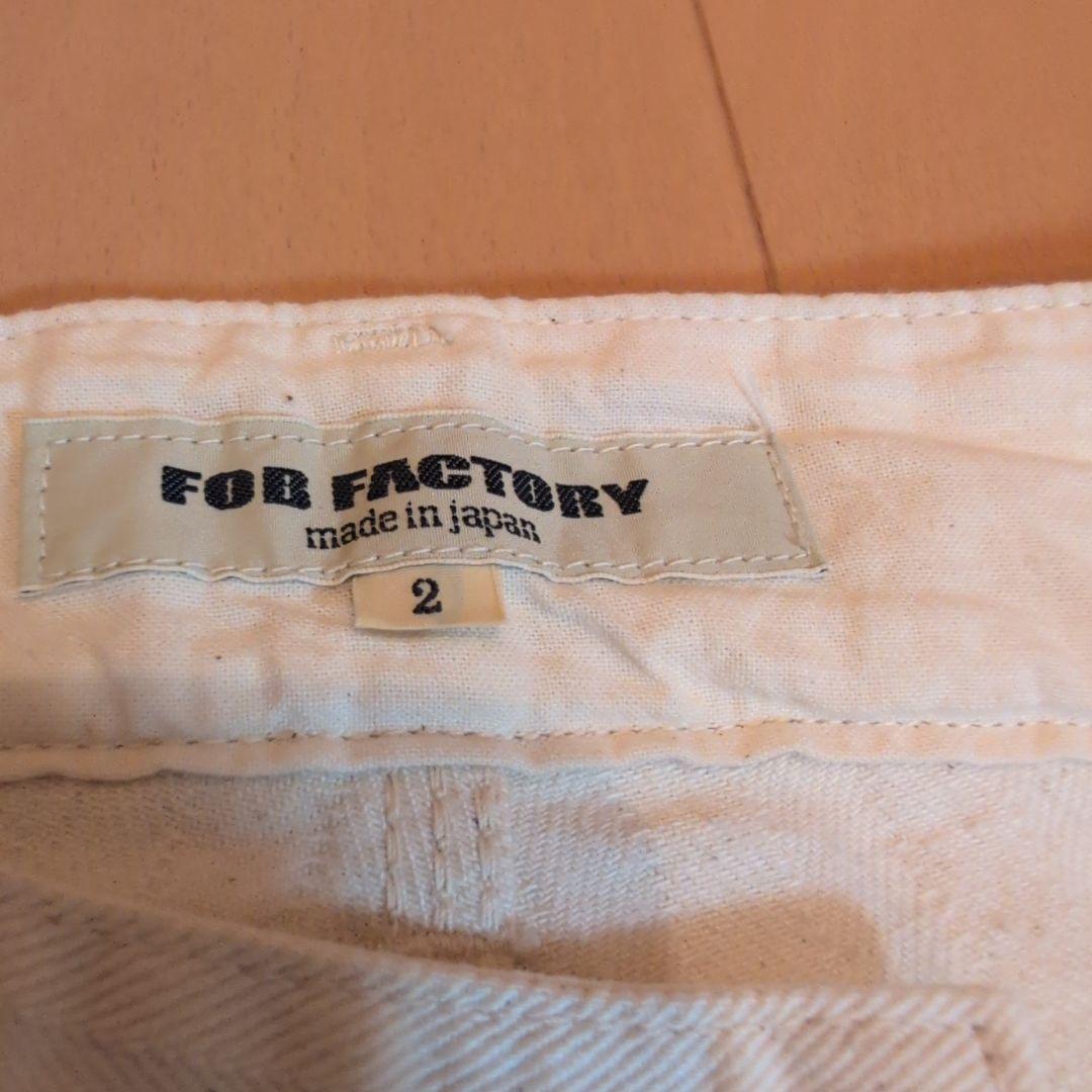 FOB F0485ヘリンボーンペインターパンツ　サイズ2美品フルレングス