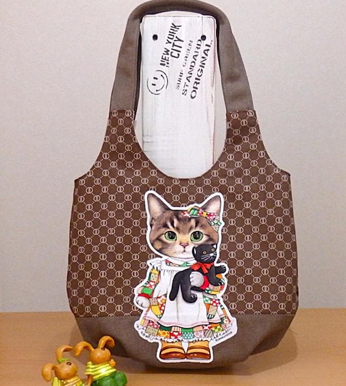 ハンドメイド　大人のシンプルトートバッグ他４点のおまとめ