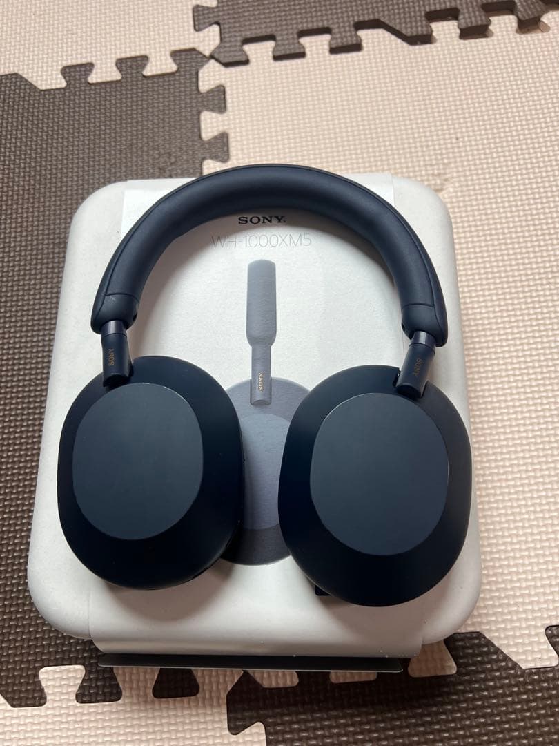 SONY WH-1000XM5 ワイヤレスヘッドホン Midnight Blue