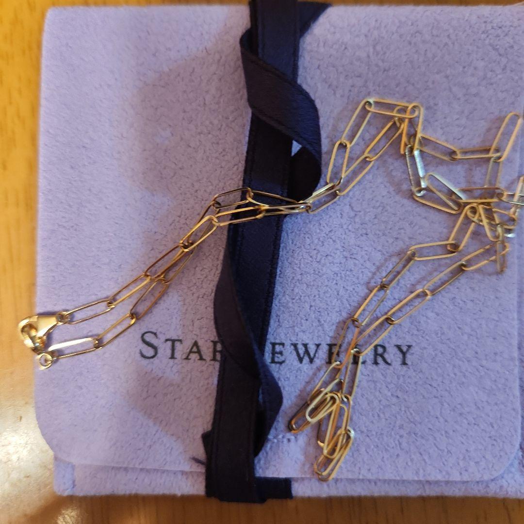 STAR JEWELRY ゴールドチェーンネックレス