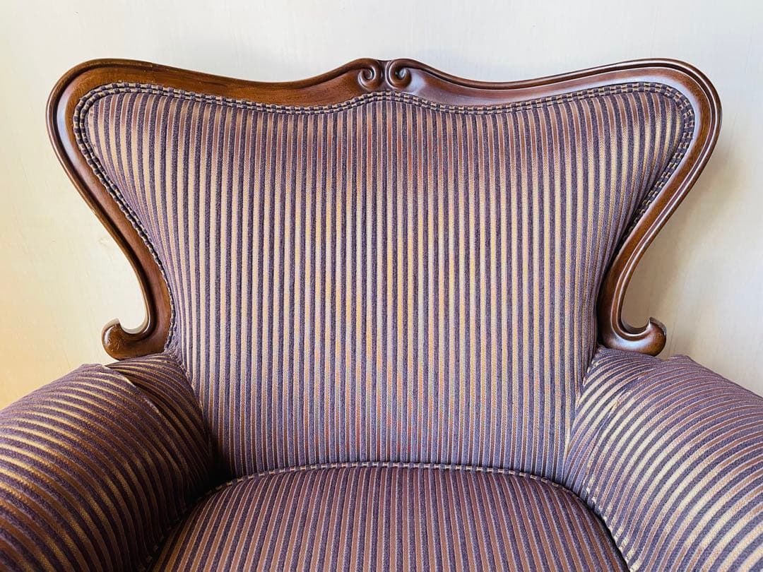 マルニ木工/マキシマム/アンドリュー/アームカバー付き/1人掛けソファ/猫脚②