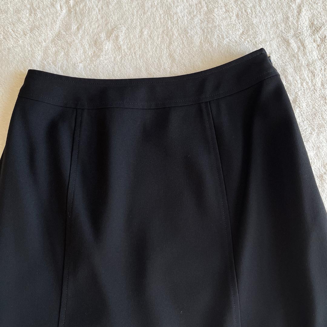 【ANAYI】華やかセットアップ　ノーカラージャケット３６＆フレアスカート７