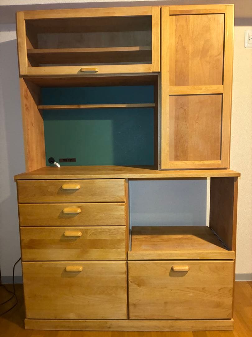 か*に様 MOMO natural VIBO モモナチュラル 食器棚