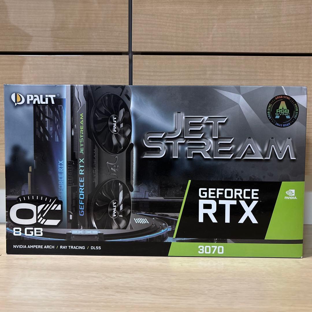 グラフィックボード・グラボ・ビデオカード Palit RTX3070 JETSTREAM OC