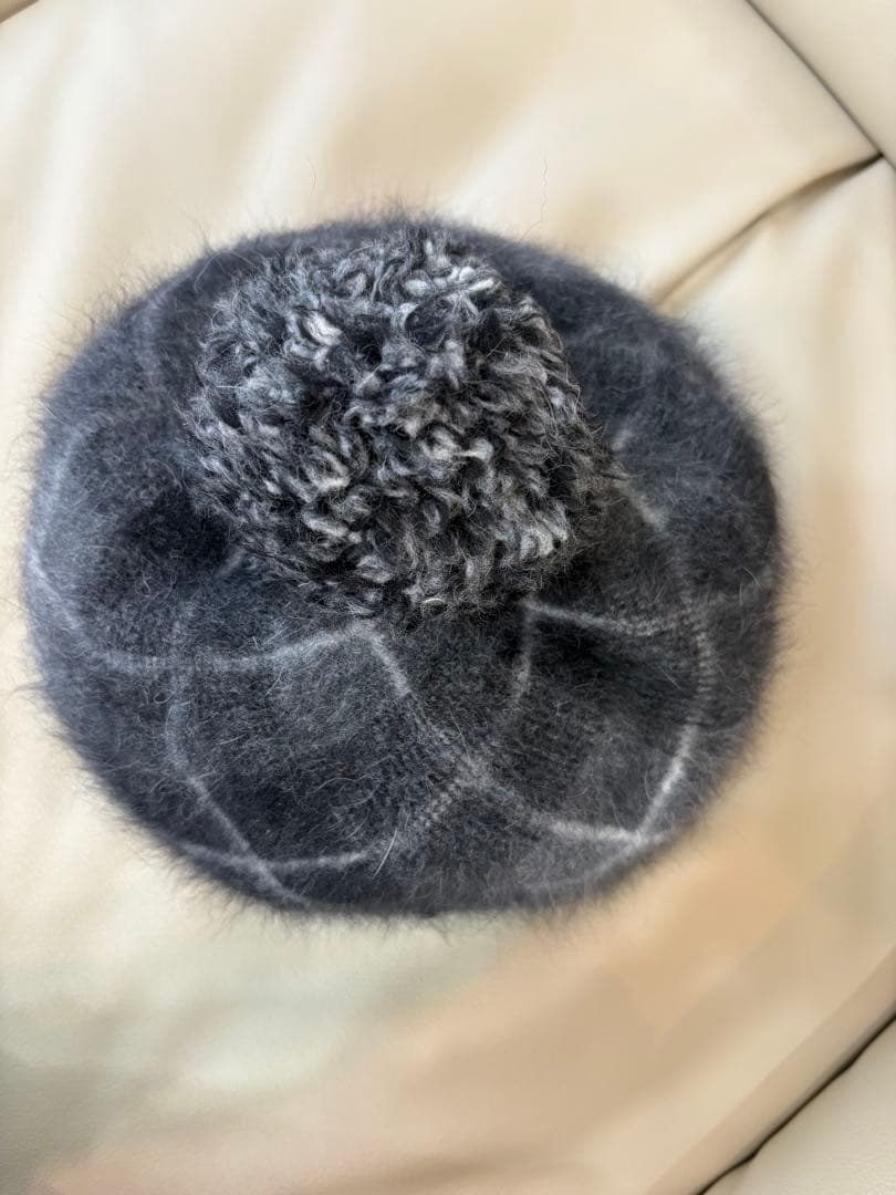 【値下げ中】Vivienne Westwood グレー ベレー帽【良品】