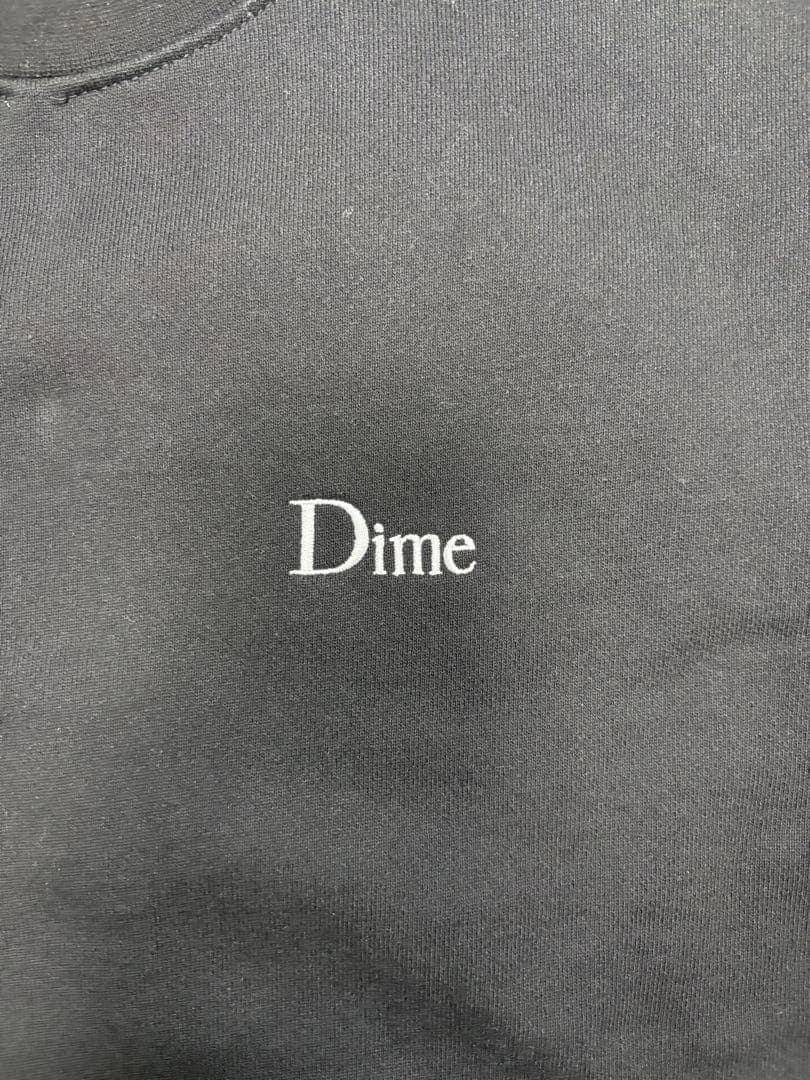 Dime ブラック スウェット トレーナー