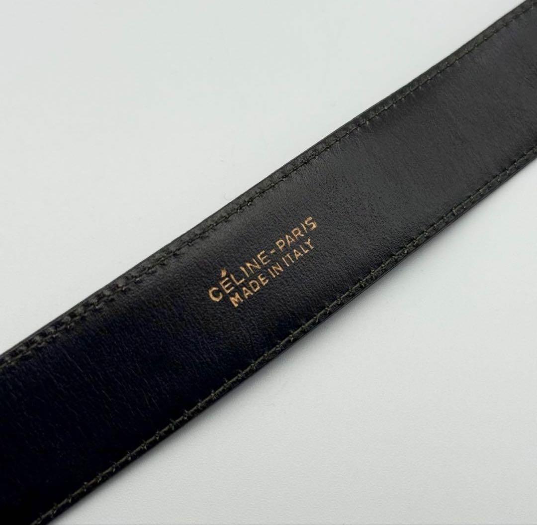 セリーヌ ベルト 馬車金具 サイズ 65 レディース