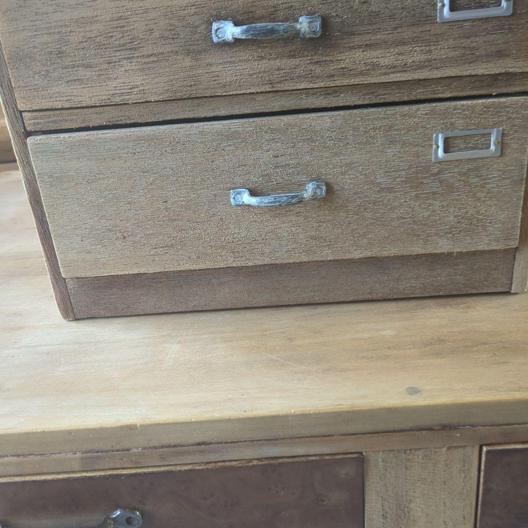 アンティーク5杯引き出し