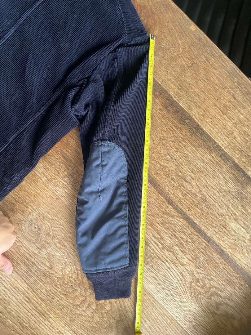  peak ダークネイビー コーデュロイ ジャケット