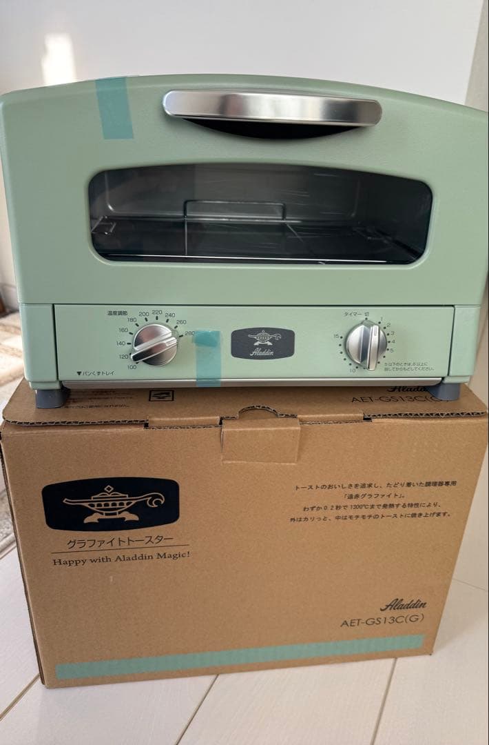 グラファイトトースター AET-GS3C（G）　2025年製