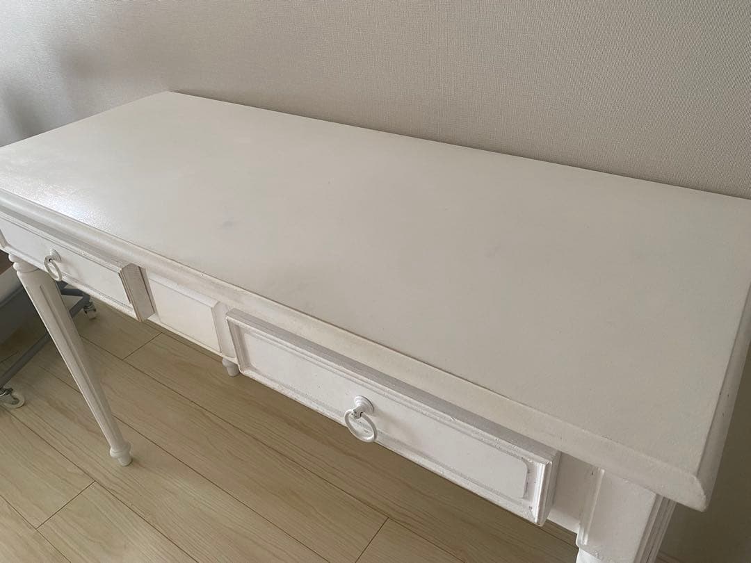 サラグレースライティングデスク ブラッシュホワイト