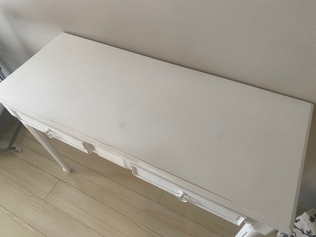 サラグレースライティングデスク ブラッシュホワイト