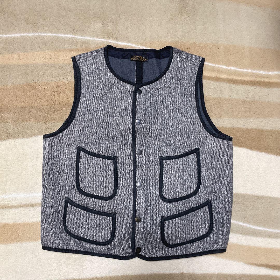 FULLCOUNT フルカウント ブラウンズビーチ アーリーベスト　サイズ40