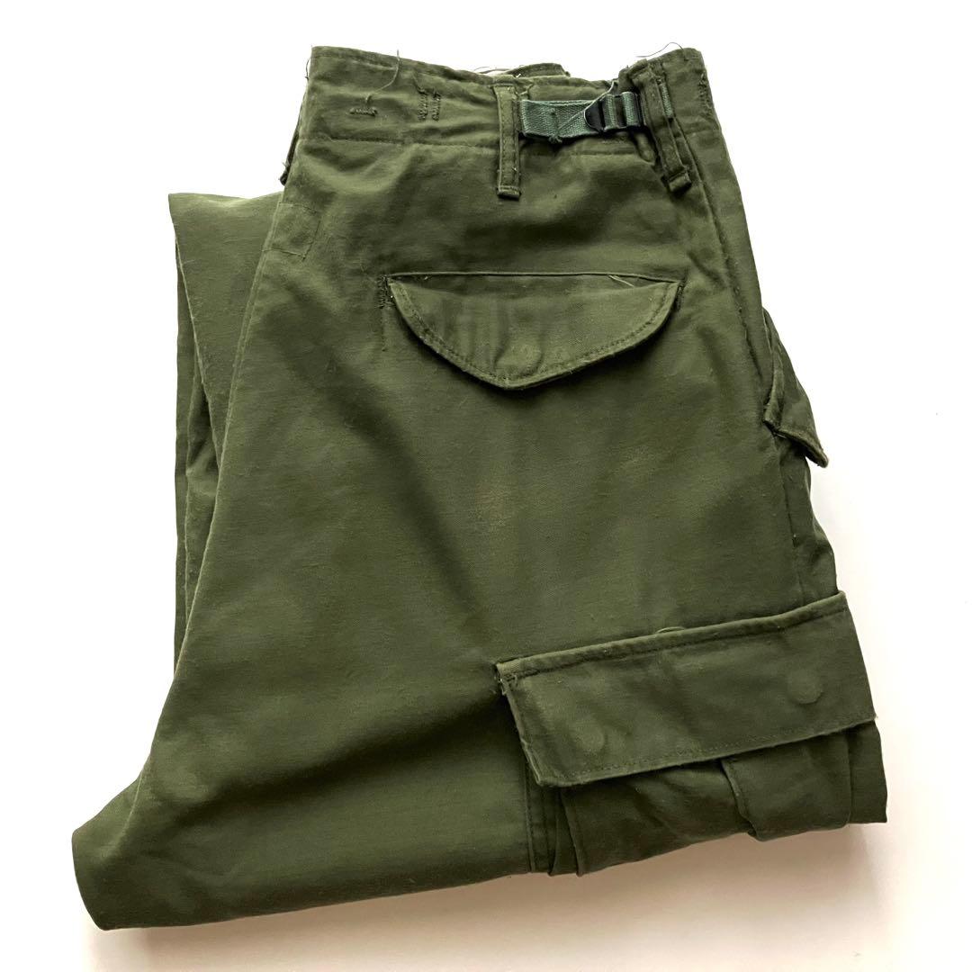 70s 米軍 U.S.ARMY M-65 フィールドカーゴパンツ S-R